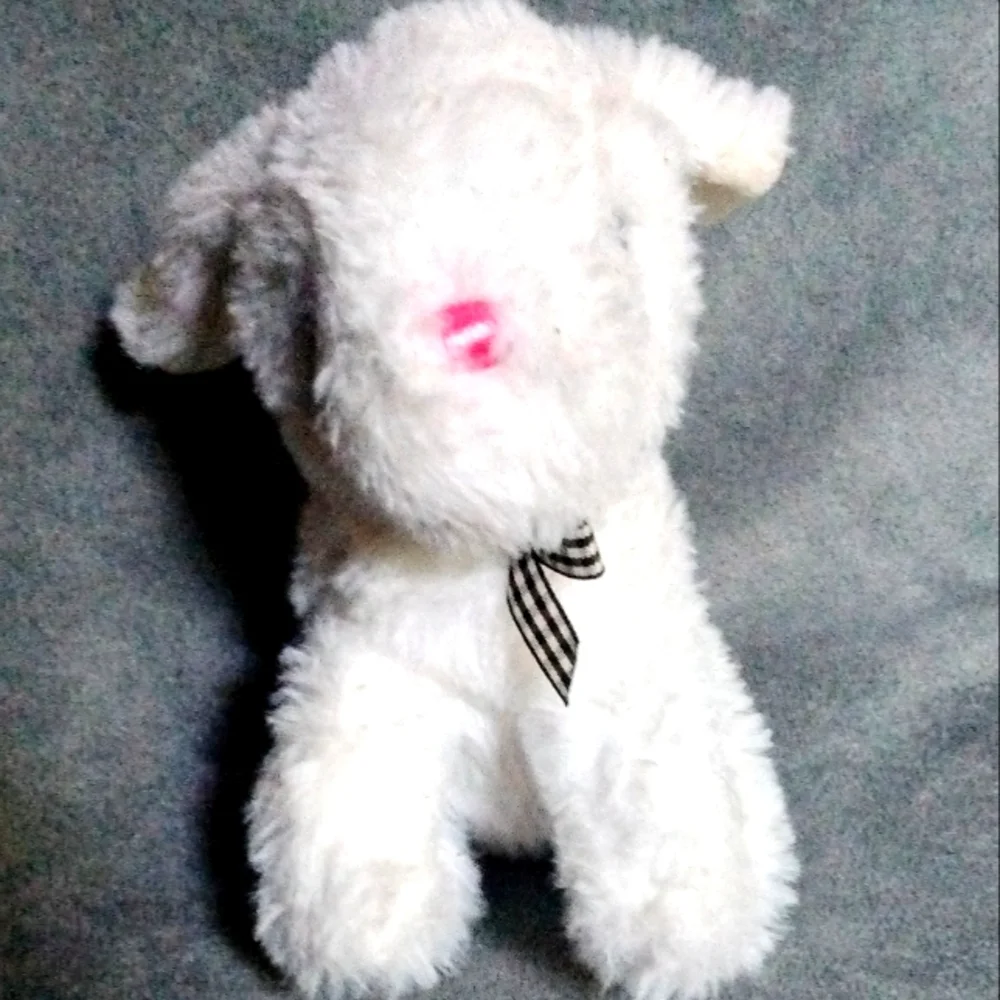 White Rabbit Stuffed Animal - Picture 2 of 2